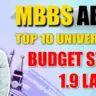 Mbbs Abroad Uunder 10 Lakhs : 10 लाख से कम में विदेश में एमबीबीएस करने Best विकल्प